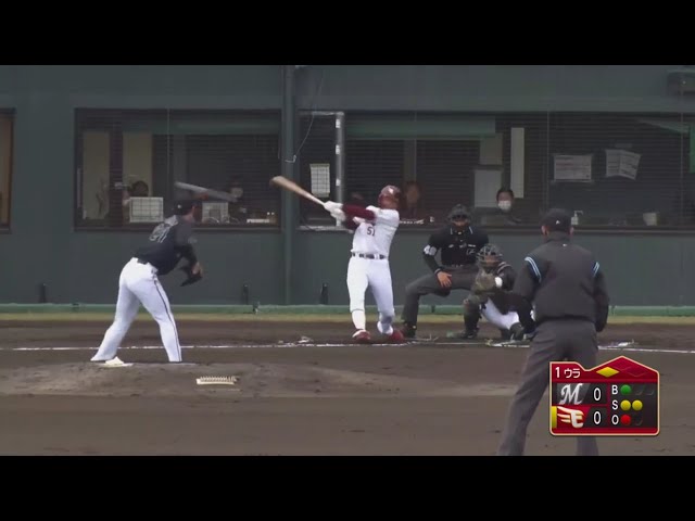 【練習試合】イーグルス・小郷 初回に先制タイムリーヒットを放つ!! 2021/2/18 E-M