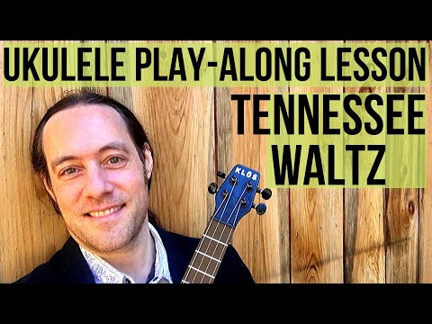 How to play Tennessee Waltz on Ukulele || Ukulele Lesson w Jam Track Available