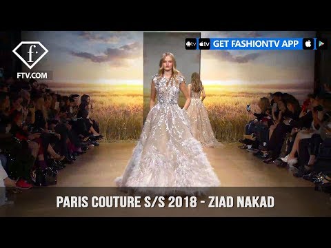Paris Couture Fashion Week Spring/Summer 2018 - Ziad Nakad  | FashionTV | FTV