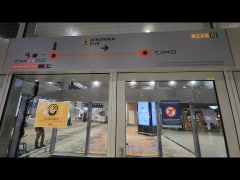 Aerotrains resume 01 July 2025 Kuala Lumpur International Airport KLIA T1 Main to Satellite Terminal