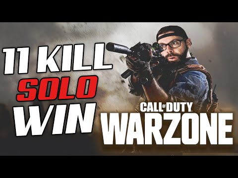 MY FIRST SOLO WIN IN WARZONE! INSANE END GAME! - Call Of Duty Warzone