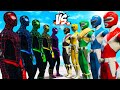 MIGHTY MORPHIN POWER RANGERS vs TEAM SPIDER-MAN - EPIC SUPERHEROES WAR