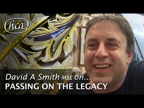 David A Smith MBE on passing on the legacy