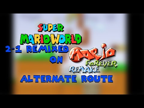 SMW 2-1 Remix In Mario Forever Remake/Mario Worker Remake: Alternate Route