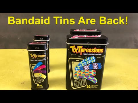 BANDAID TINS ARE BACK!