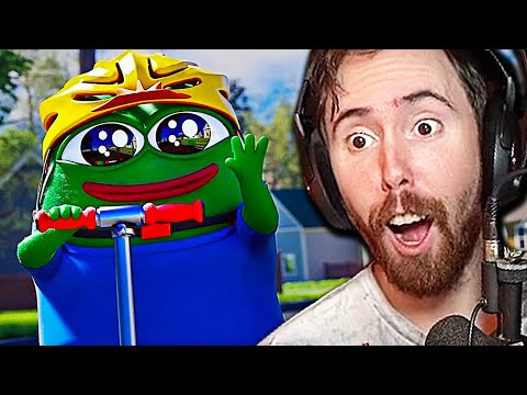 A͏s͏mongold Reacts to Peepo Animation "Spending time without your favorite streamer"