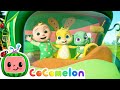 Wheels on the Bus with Baby Animals | @CoComelon  | Animal Time Nursery Rhymes