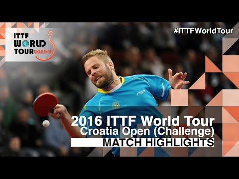 2016 Croatia Open Highlights: Jon Persson vs Gaetan Swartenbrouckx (Qual)