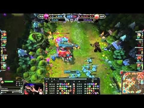 Round 2   M5 vs CLG.eu   LoL Tournaments ECC Poland