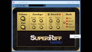 Video thumbnail for Super Riff Guitar by SuperRiff by UPROAR 24
