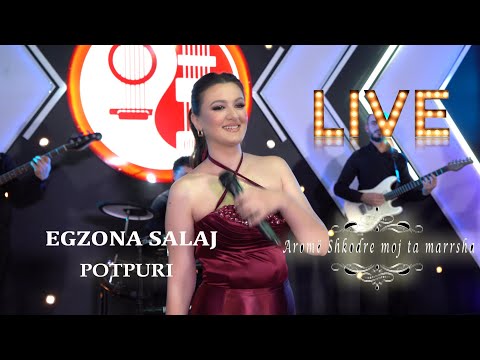 Egzona Salaj - Potpuri LIVE ( Official video 4K ) Gëzuar 2024