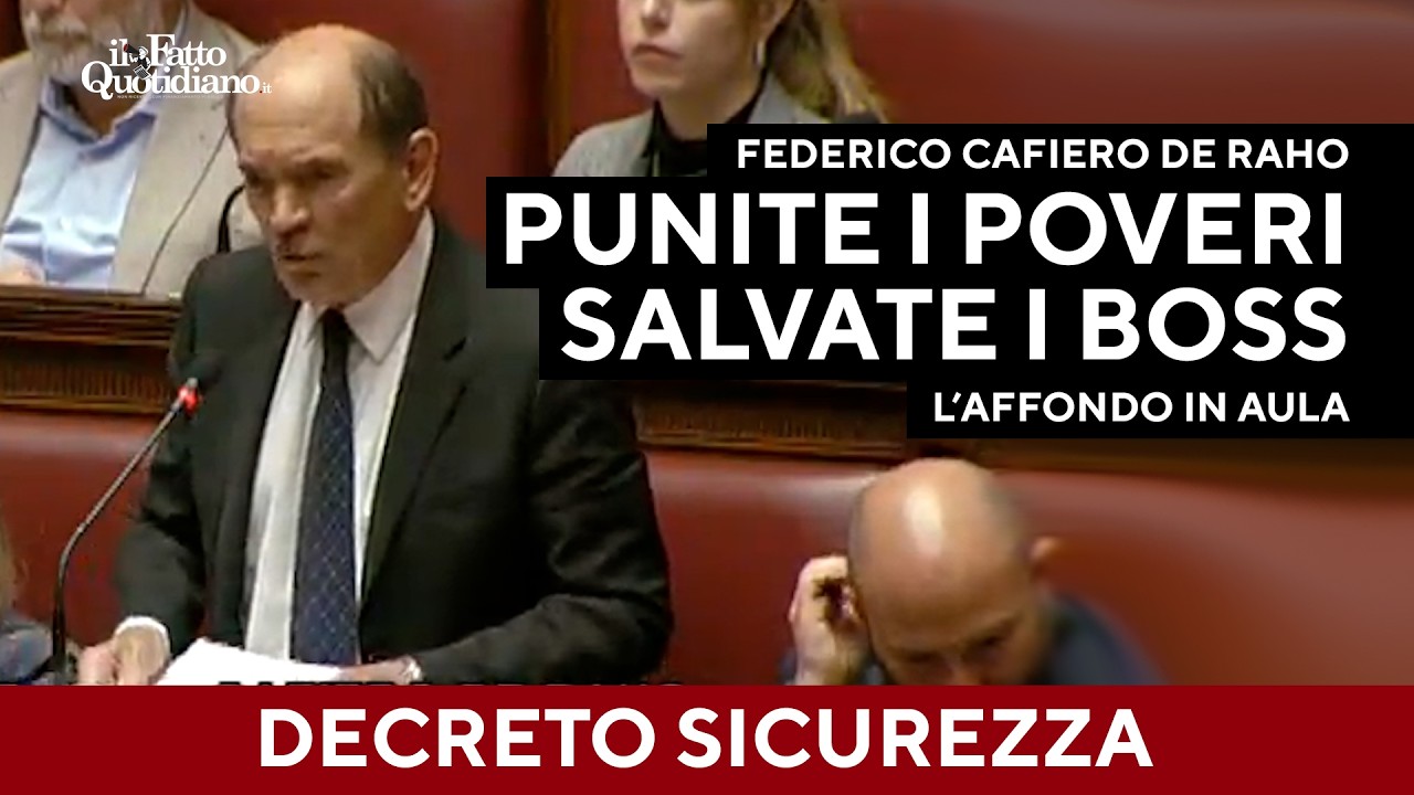 “I vostri decreti non toccano mai le mafie”: l’atto d’accusa di Cafiero De Raho contro il Governo