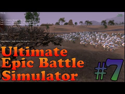 50 CHUCK NORRIS AGAINST 10000 PIKACHU! - ULTIMATE EPIC BATTLE SIMULATOR EP7