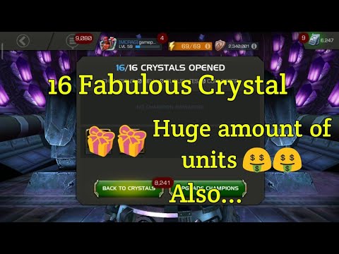 Fabulous crystal opening || Platinum is unbreakable arena ||  MCOC