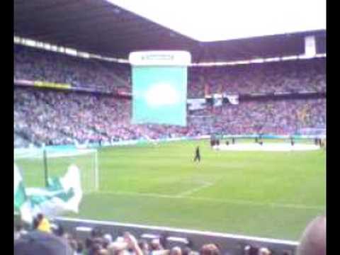 Flag day at celtic park - 10/08/2008