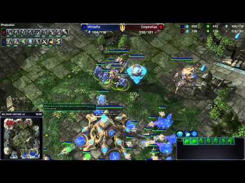 Starcraft Heart of the Swarm - Whitera vs Kas Game Two
