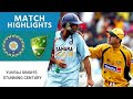 India Vs Australia Yuvraj S Stunning Century Vs Symonds Power Hitting 3nd ODI Hyderabad 2007