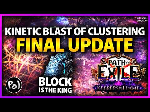 Kinetic Blast of Clustering Hierophant FINAL Update | BLOCK Version % Tips | Path of Exile 3.27