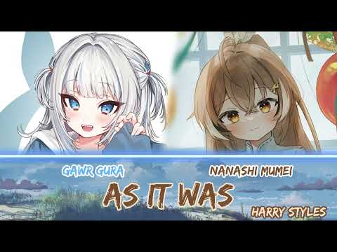 Gura and Mumei sing - As It Was by Harry Styles (Duet)