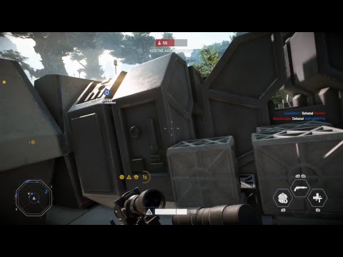 Star Wars Battlefront 2 Xbox One X gameplay MP Galactic Assault (Specialist Bolt Speed unlocked)22