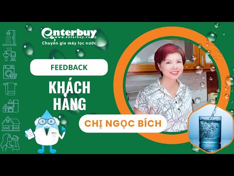Chị Ngọc Bích – Chủ thương hiệu Nefertiti tin chọn máy lọc nước ion kiềm Atica từ Enterbuy
