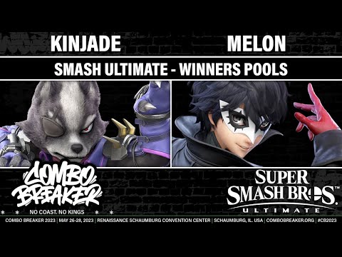 COMBO BREAKER 2023 WINNERS POOLS - KinJade (Wolf) vs Melon (Joker) - Smash Ultimate