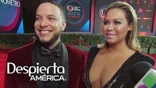 Chiquis Rivera llegó tarde a su primera alfombra roja junto a Lorenzo Méndez