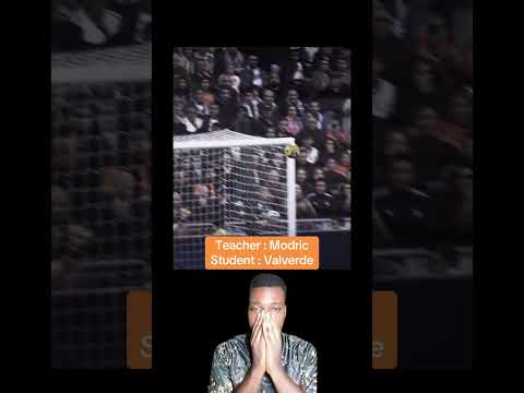 🙈Modric with a Bullet Goal against Girona. 39 and aging like fine wine #modric #valverde #mbappe