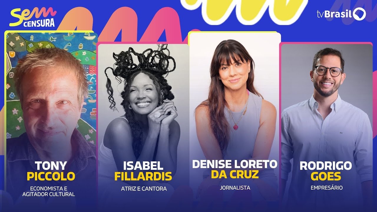 🔴 SEM CENSURA RECEBE ISABEL FILLARDIS, DENISE LORETO DA CRUZ, RODRIGO GOES E TONY PICCOLO
