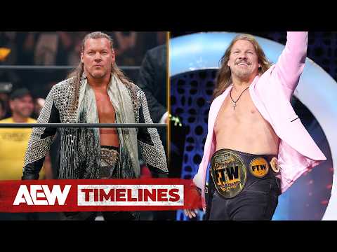 Chris Jericho's GREATEST Matches and Moments | AEW Timelines