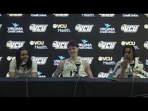 VCU Men's Basketball Players Press Conference vs St. Bonaventure (Dec. 31, 2025)