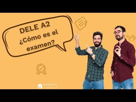 💥New DELE A2 exam! / Learn the complete structure.