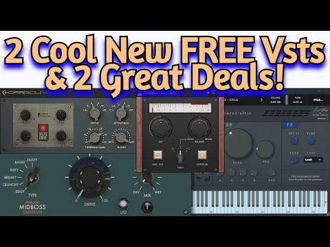 2 Cool New FREE VSTs & Deals - Analog Obsession, Audiothing, Venus Theory (Things Texture, MidBoss)