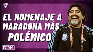 💥 ESCÁNDALO total: el homenaje a Diego Maradona terminó en polémica