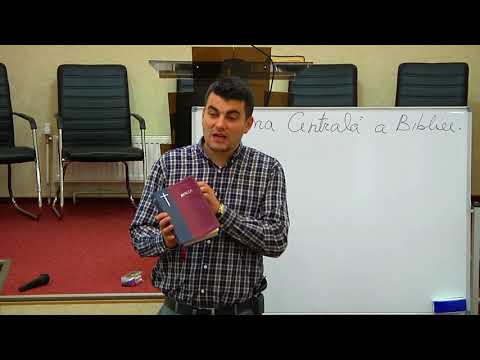 2.Cum să studiem Biblia - Tema centrală a Bibliei - Andrei Orășanu
