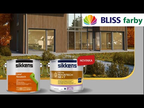 Sikkens Cetol Novatech /neXt/ - lazúry na drevo