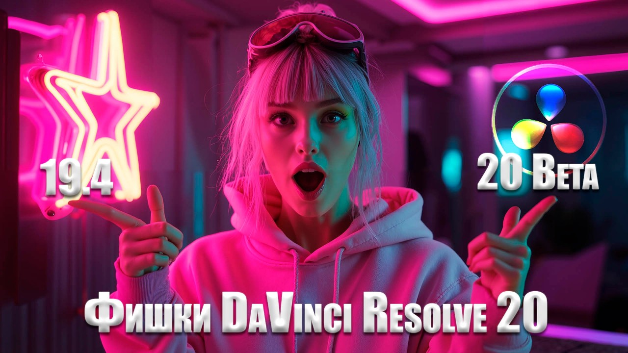 DaVinci Resolve 20: Топ-функции для быстрого монтажа