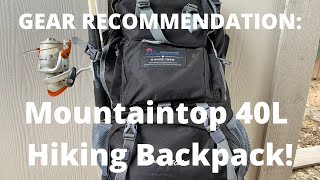 mountaintop 40l backpack review