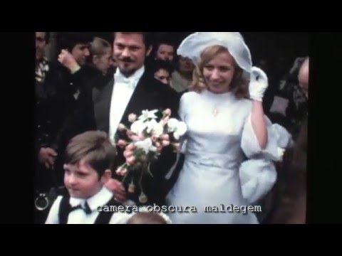 2604 Een huwelijk is altijd een ontroerend ritueel (film super8)./S8-RIT