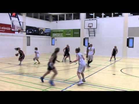 BTSM karsinnan 2. kierroksen ottelusta Helmi Basket - Forssa Basket 3.10.2015