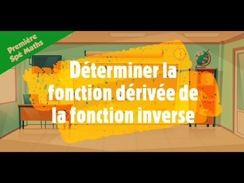 Fonction dérivée de la fonction inverse