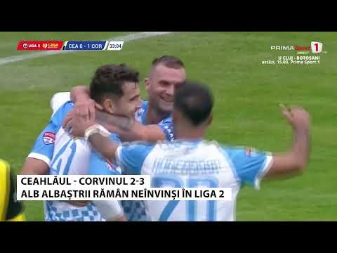 Ceahlăul – Corvinul 2-3 | The blue-and-whites remain undefeated in League 2