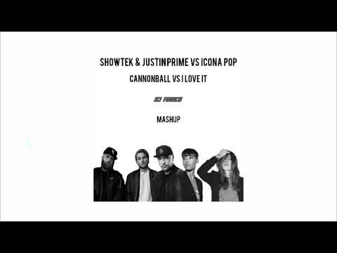 Showtek & Justin Prime vs Icona Pop & Charli XCX - Cannonball vs I Love It (DJ MARKO Mashup)