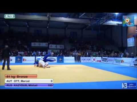 Judo 2014 European Open Men Oberwart: Ott (AUT) - Kazydub (RUS) [-81kg] bronze