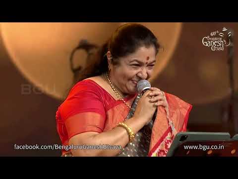 "KELISADE KALLU KALLINALI"From Belli Kalungura by K S Chitra At 60th Bengaluru Ganesh Utsava - 2022