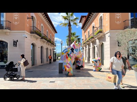 Walking La Roca Village | Shopping Centre in Barcelona 🛍️ | Luxury Outlet