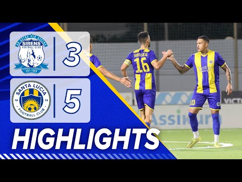 Sirens FC - Santa Lucia FC (Highlights)