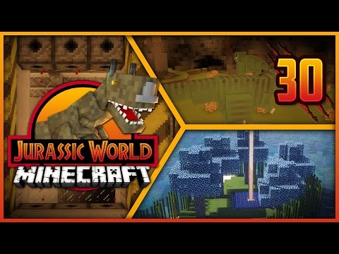 Minecraft Jurassic World - Episode 30 - SECURITY CRAFT & A DREAM?!?