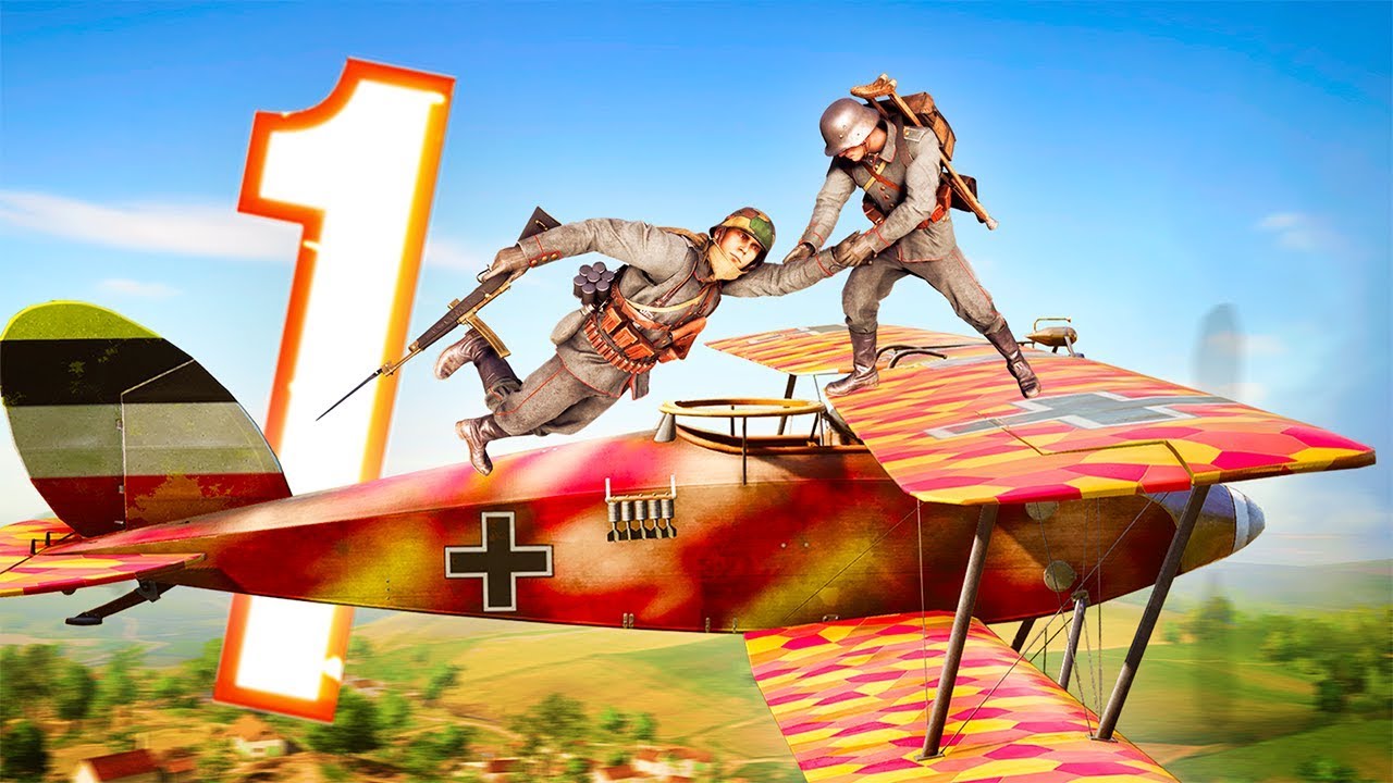 TOP 100 FUNNIEST FAILS IN BATTLEFIELD 1