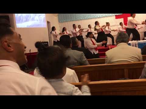 Team 1 - AOGCOS Family night 2018 - everything is blessed dance